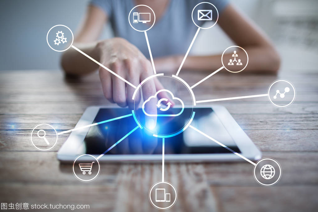 云技術(shù)。數(shù)據(jù)存儲。聯(lián)網(wǎng)和互聯(lián)網(wǎng)服務理念